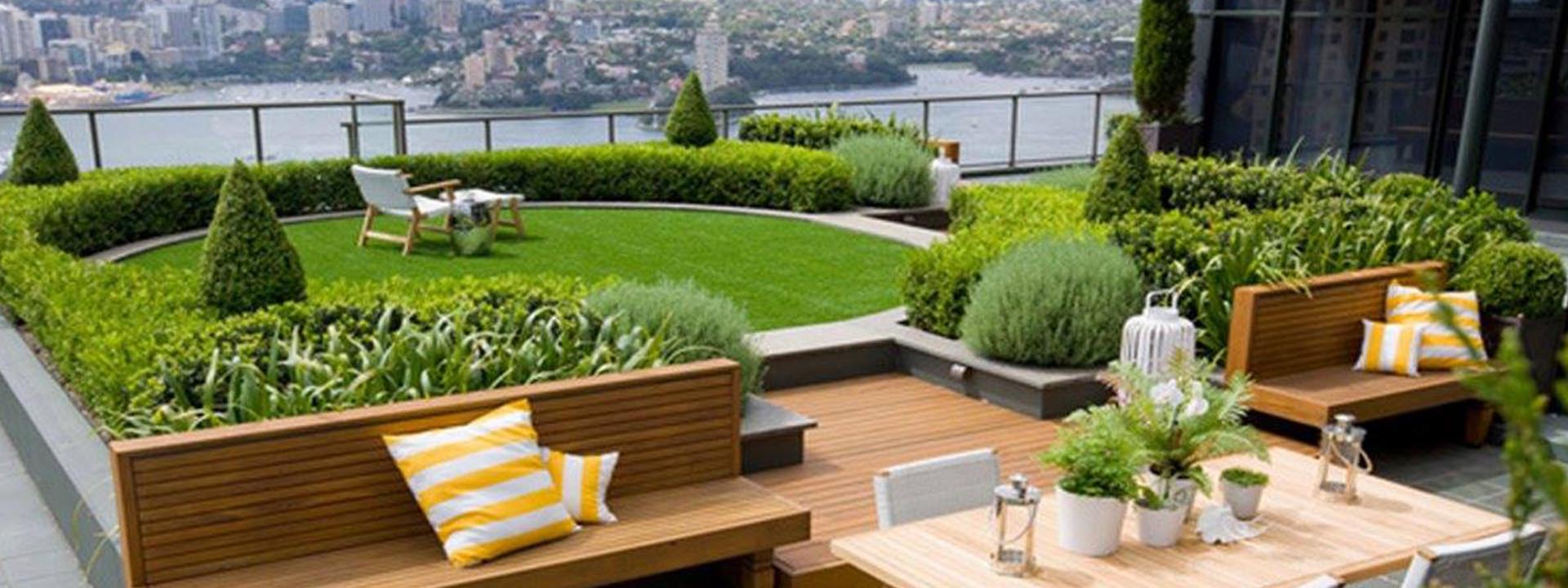 نکات مهم در طراحی و ایجاد باغچههای روی پشت بام